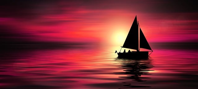 Sunset Boat