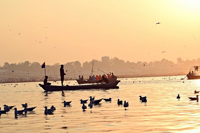 Sunset Boat