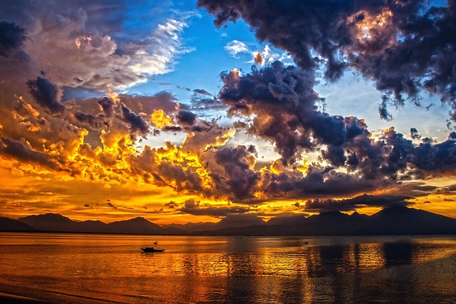 Sunset Boat