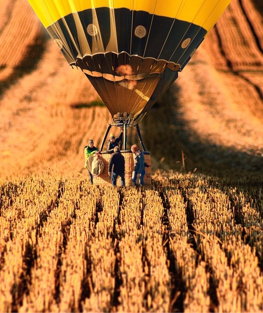 Proposal Hot Air Balloon Ride Dubai