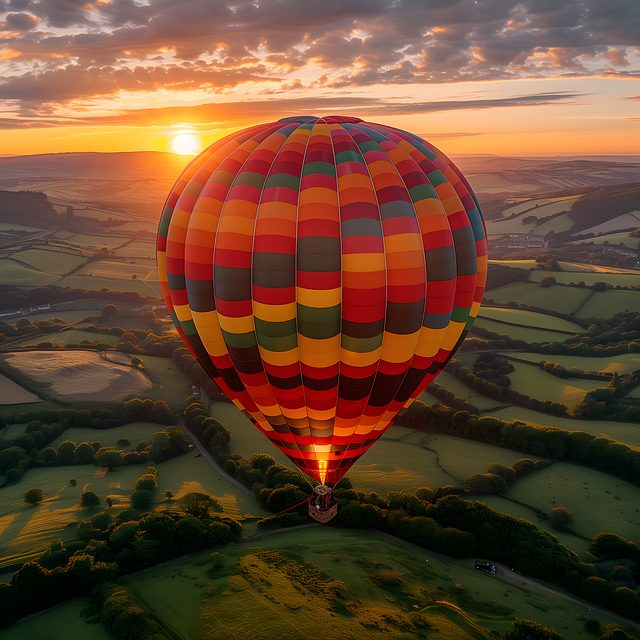 Proposal Hot Air Balloon Ride Dubai