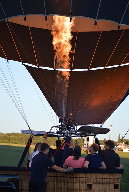 Proposal Hot Air Balloon Ride Dubai