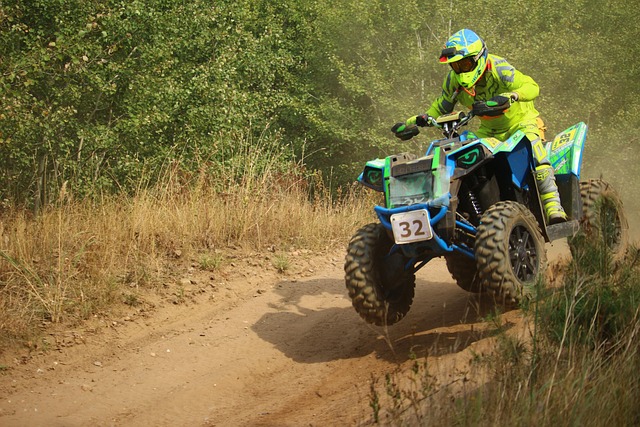 quad biking