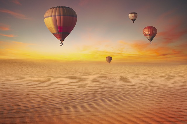 balloon desert