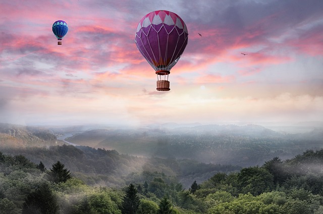 balloon desert