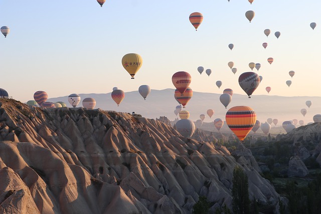 Hot air balloon  Silicon Oasis