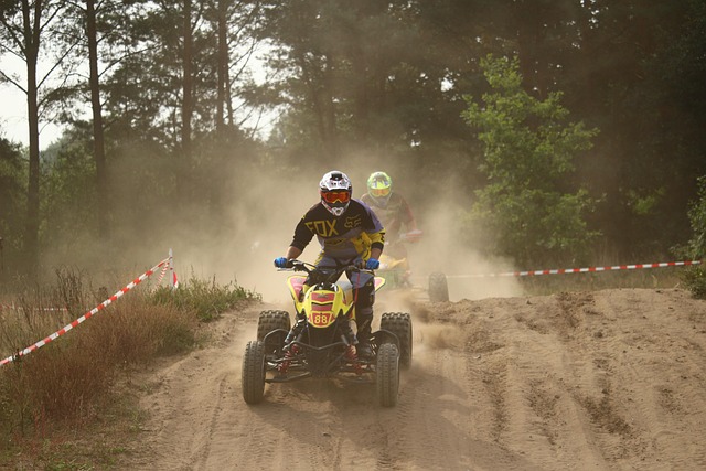 quad biking