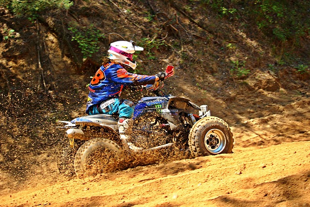 quad biking