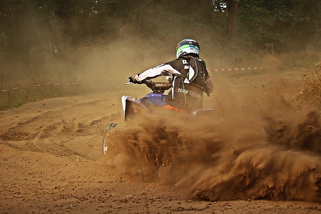 quad biking