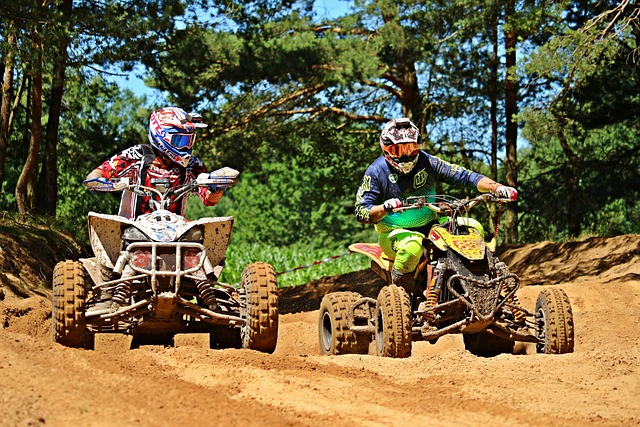 quad biking