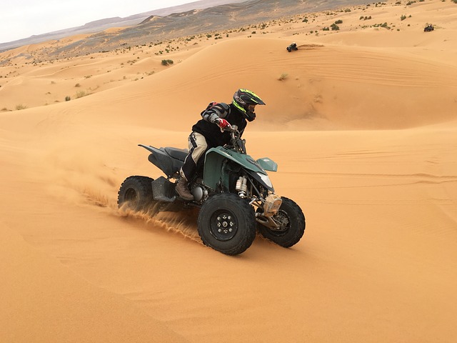 Quad biking Arabian Ranches