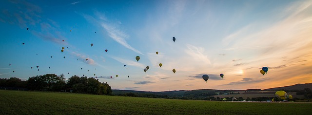 Sunrise Hot Air Balloon