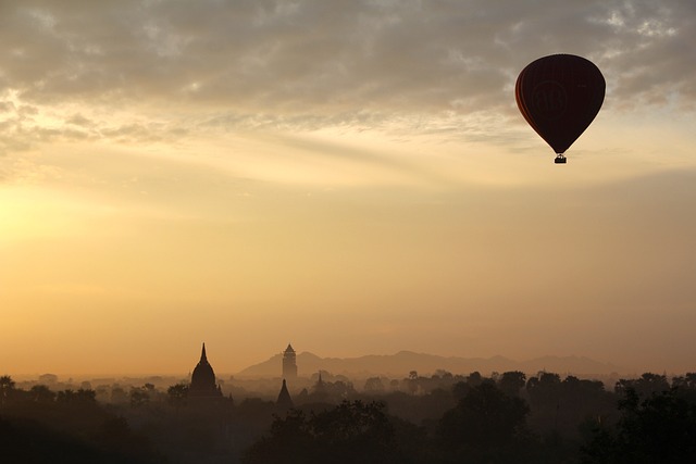 Sunrise Hot Air Balloon