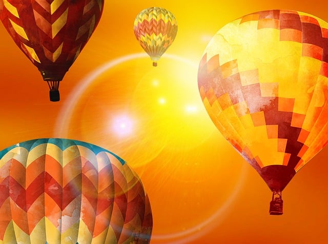 Sunrise Hot Air Balloon