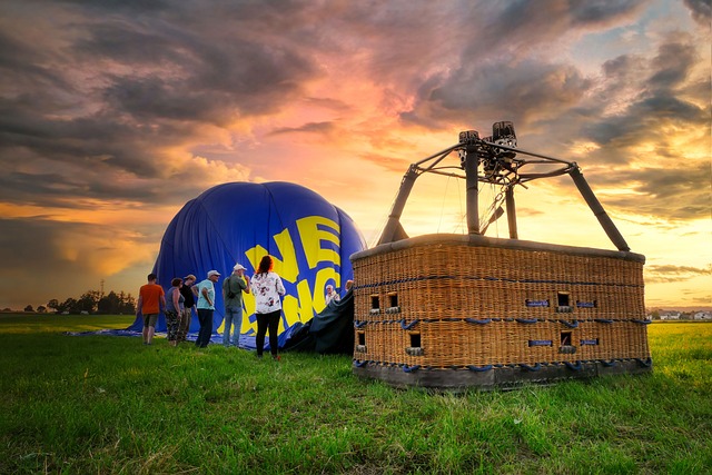 Sunrise Hot Air Balloon