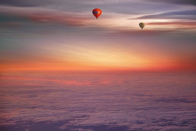 Sunrise Hot Air Balloon