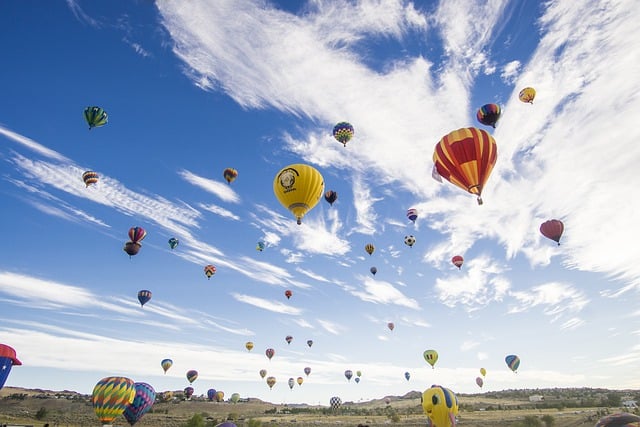 Sunrise Hot Air Balloon