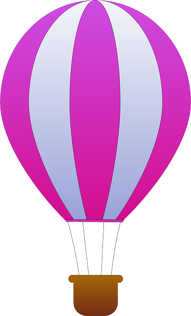 Hot Air Balloon Desert