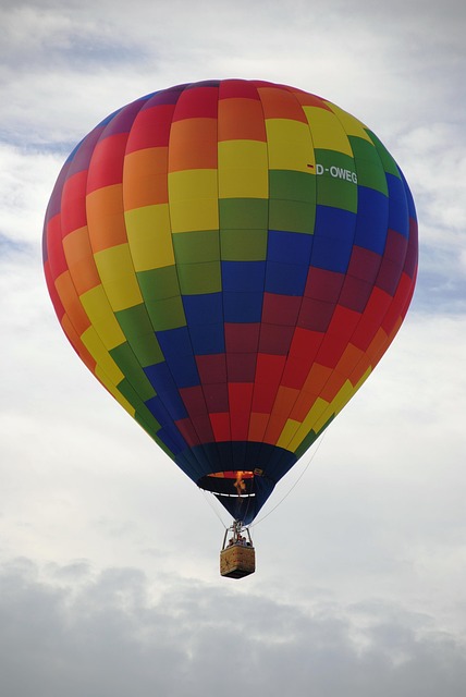 Hot Air Balloon Desert