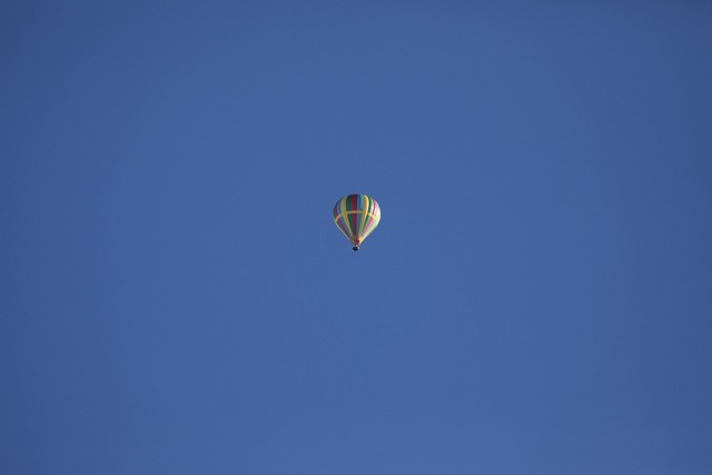 Hot Air Balloon Desert