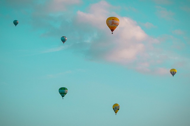 Hot air balloon Downtown