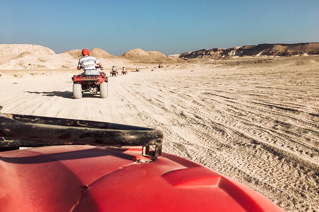 quad biking