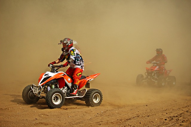 quad biking
