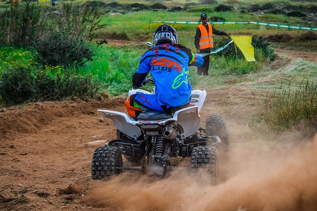 quad biking