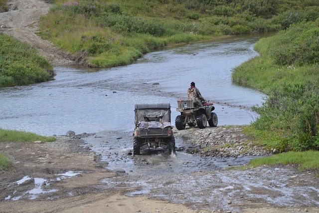 quad biking