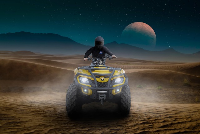 Quad biking  Silicon Oasis