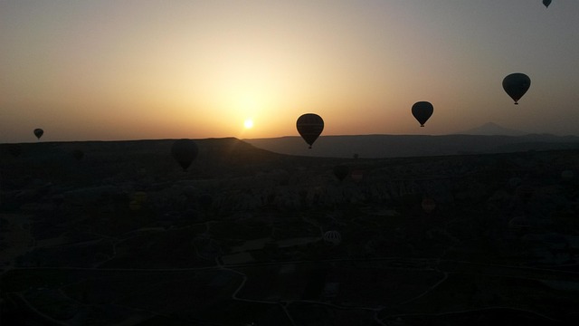 Sunrise Hot Air Balloon