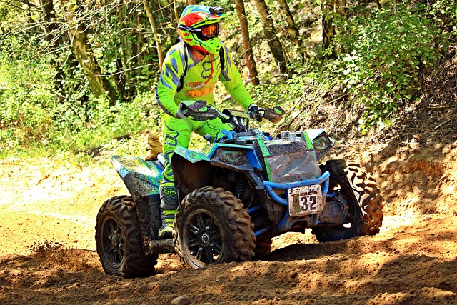 quad biking