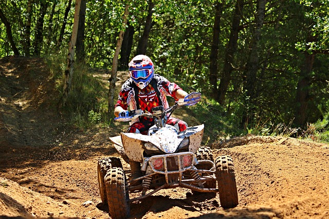 quad biking