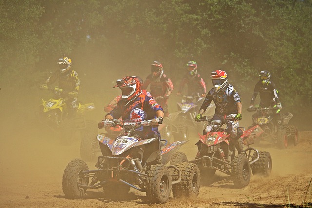 quad biking