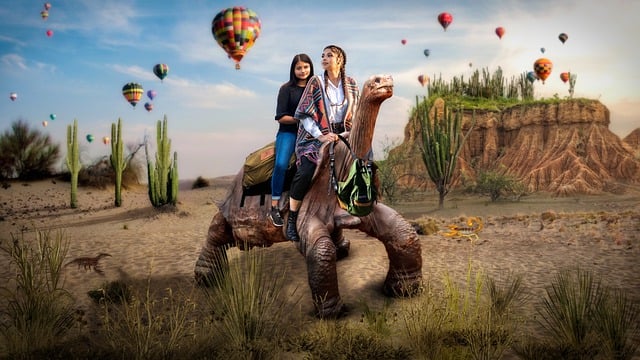 desert balloon