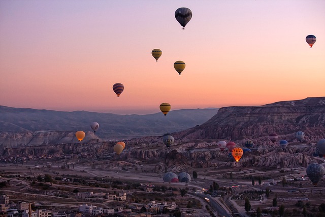 Hot air balloon Arabian Ranches
