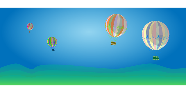Hot air balloon Business Bay