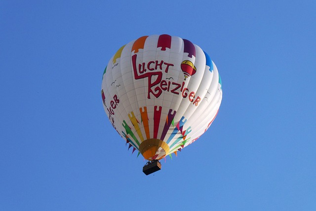 Hot Air Balloon Desert