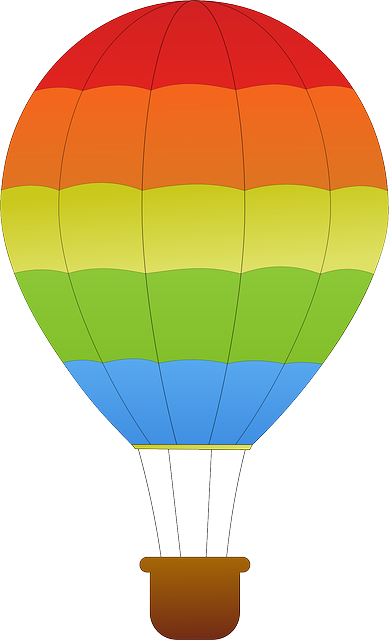 Hot Air Balloon Desert