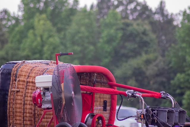 Hot air balloon Discovery Gardens