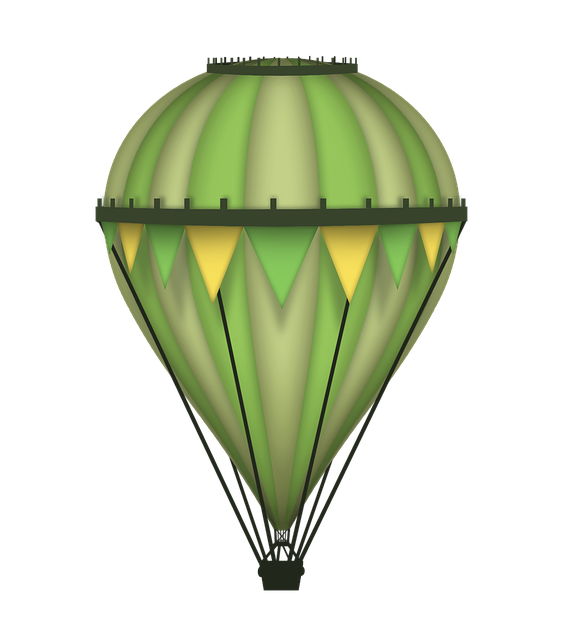 Hot air balloon Downtown