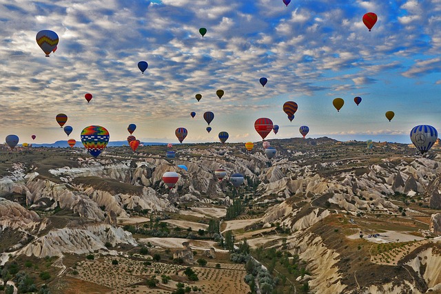 Hot air balloon  Marina