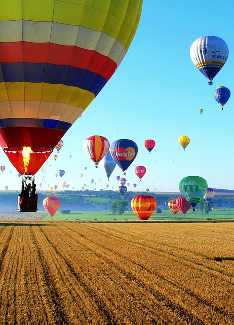 Hot air balloon  Marina