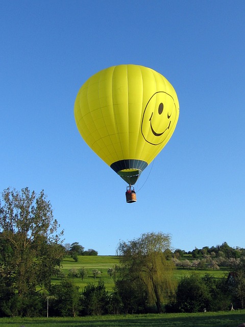 Hot air balloon  Silicon Oasis