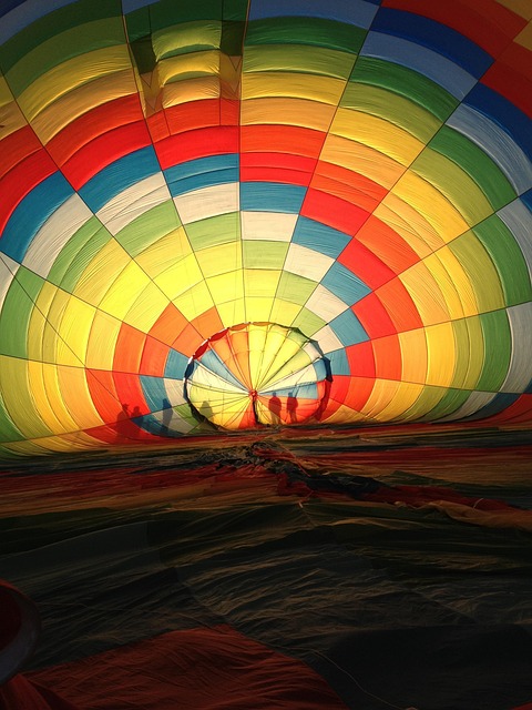 Hot air balloon  Silicon Oasis