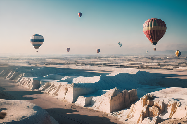 Hot air balloon  Sports City