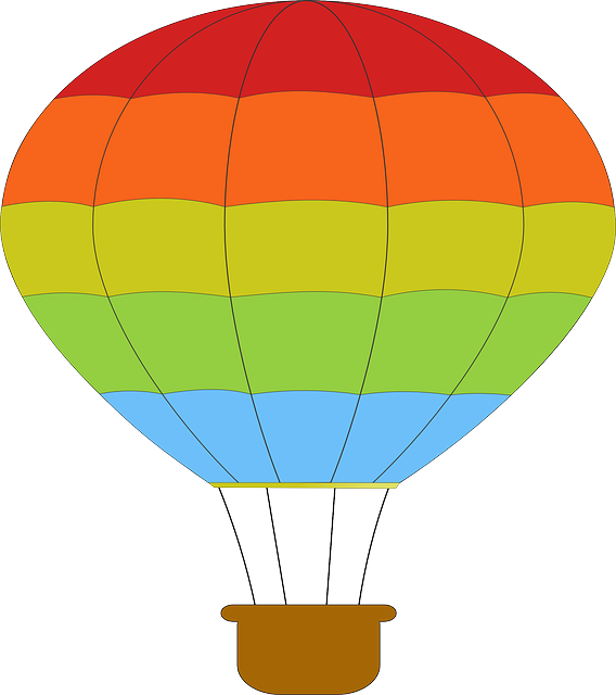 Hot air balloon The Greens