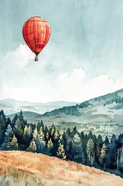 Hot air balloon The Meadows