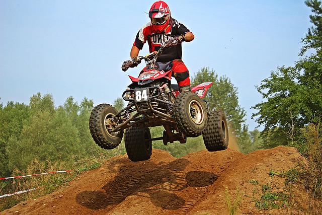 quad biking