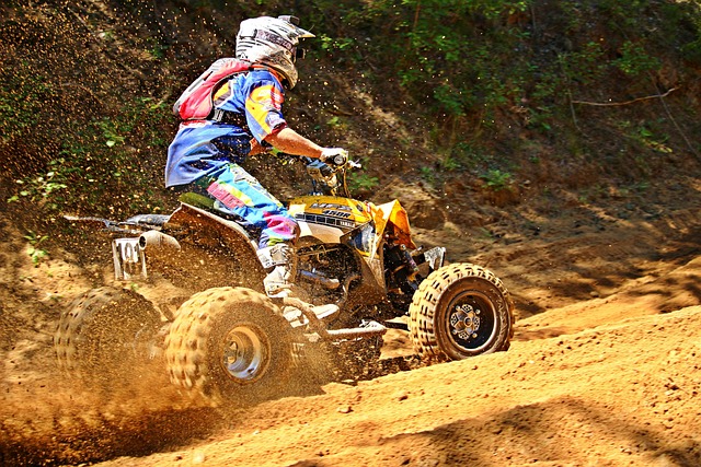 quad biking